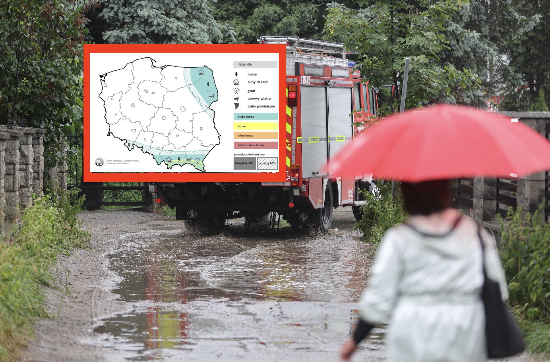 Ostrzeżenia przed burzami we wtorek i środę, potem możliwy upał