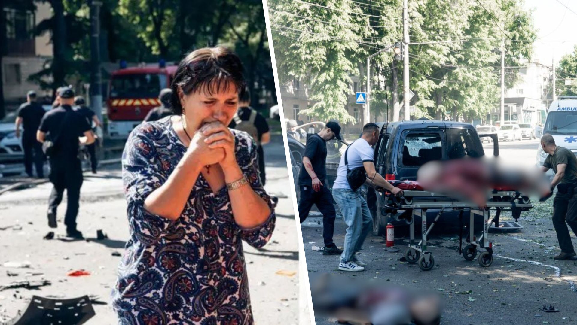 Horror w Sumach. Ciała leżą na ulicy. To pierwszy taki atak