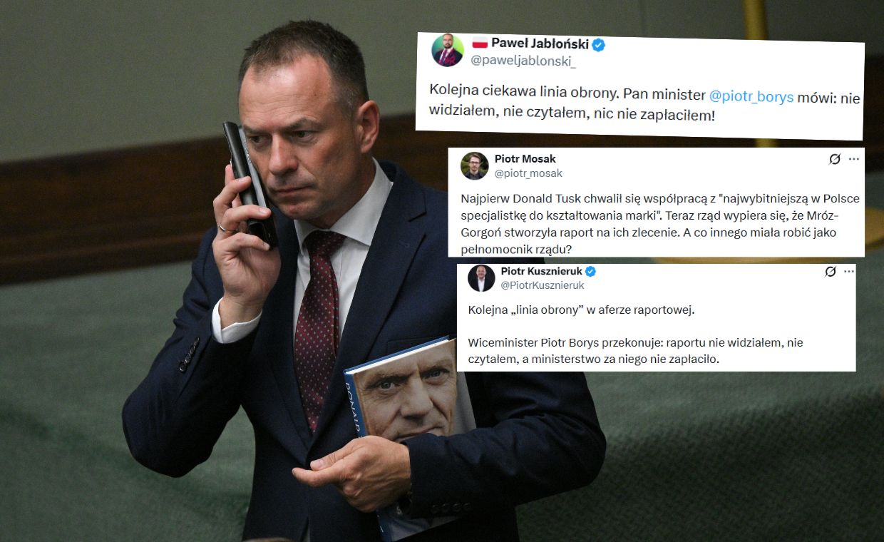 Wpadka Borysa. W sieci polityczna burza