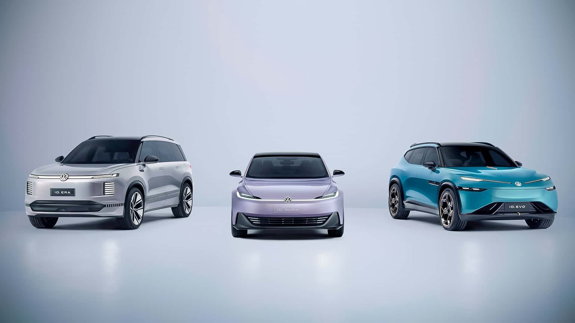 Volkswagen pokazał trzy elektryczne koncepty. Chce wrócić na szczyt w Chinach
