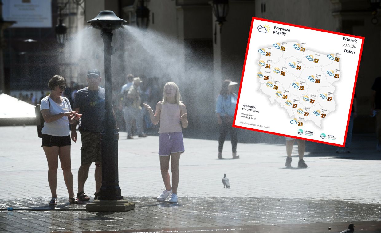 Ciepło rozleje się po kraju. Lato śmiało wkracza do Polski