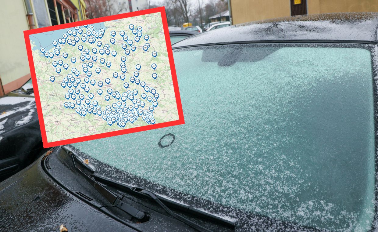 "Pierwsza taka zimna noc". Oto co pokazały termometry w Białowieży