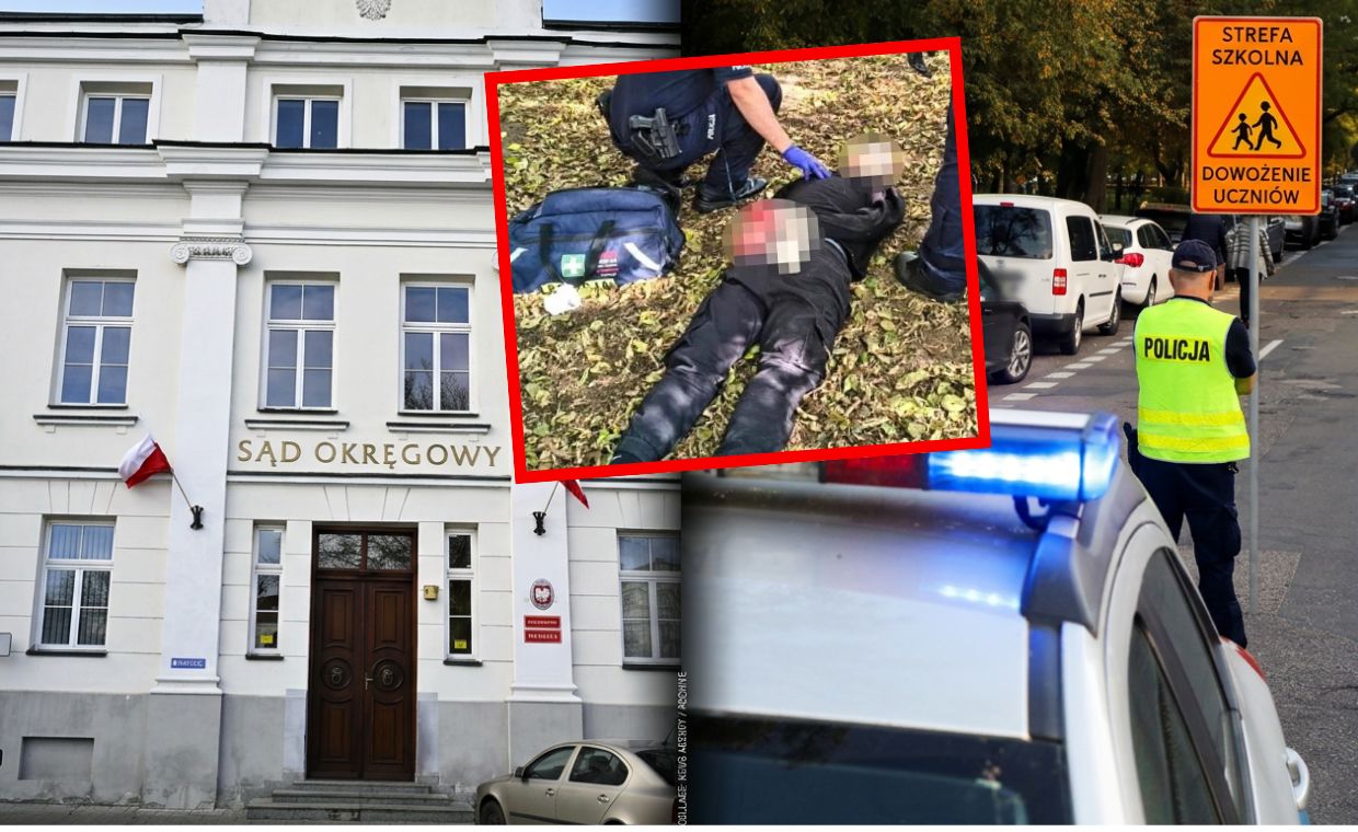 Bomba w szkole i proces ws. morderstwa 16-latki. Tak minęła środa