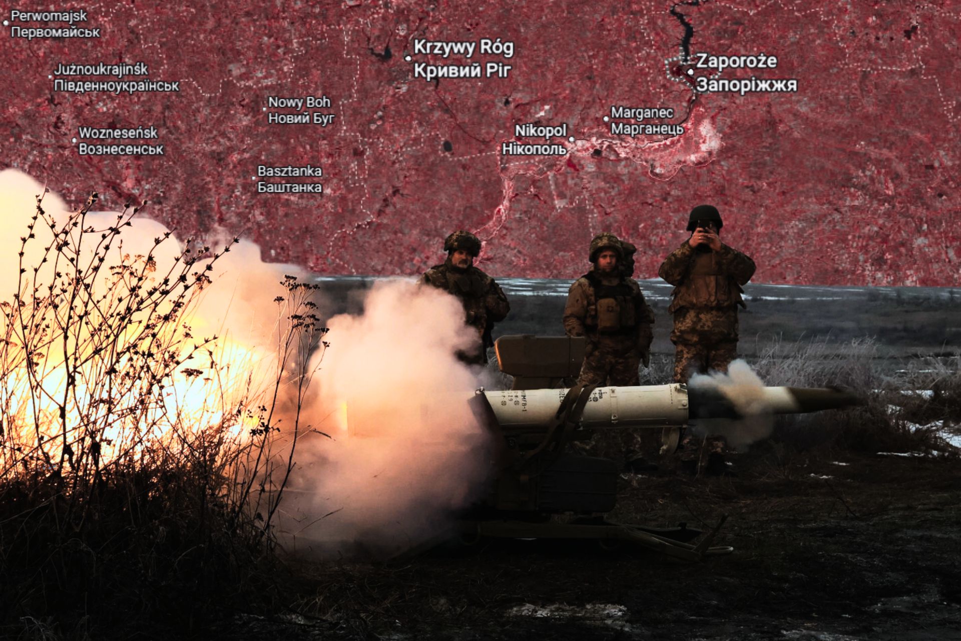 Ukraińskie kontruderzenie na Zaporożu. Skala operacji celowo zamazana