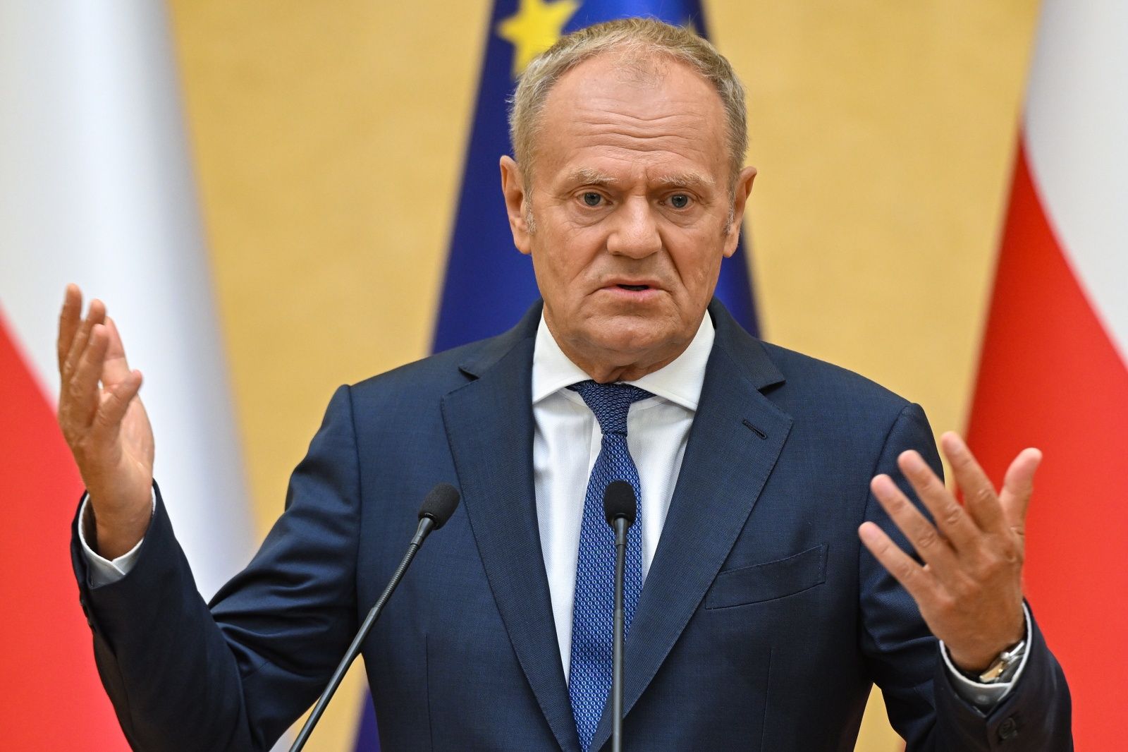 Tusk reaguje na tekst WP. "Trudno mi odpowiadać za to"
