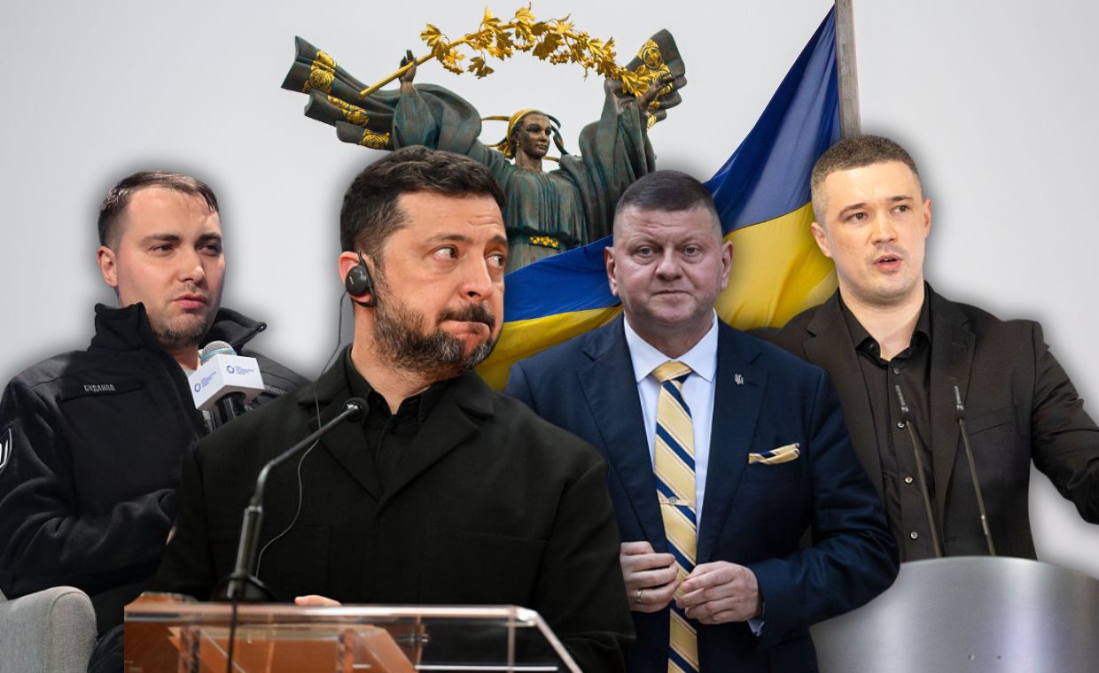 Sondaż z Kijowa. Wołodymyr Zełenski znalazł się poza podium