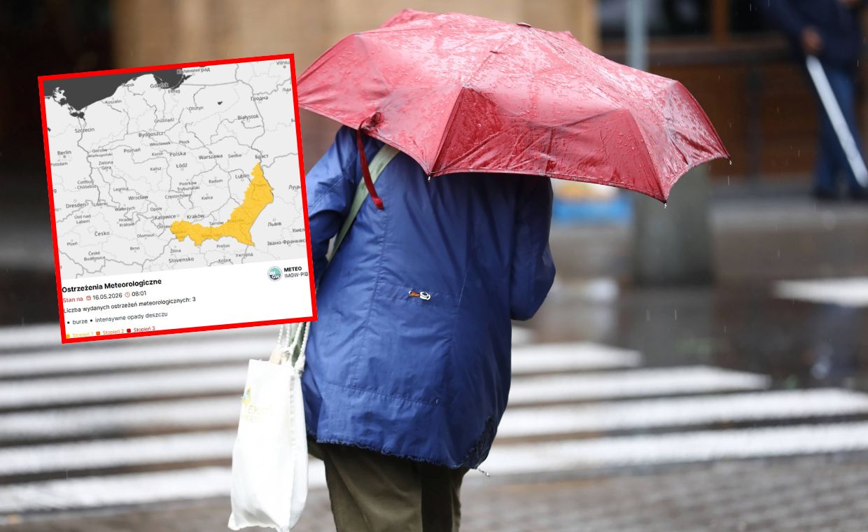 Koszmarna pogoda na weekend. IMGW ostrzega