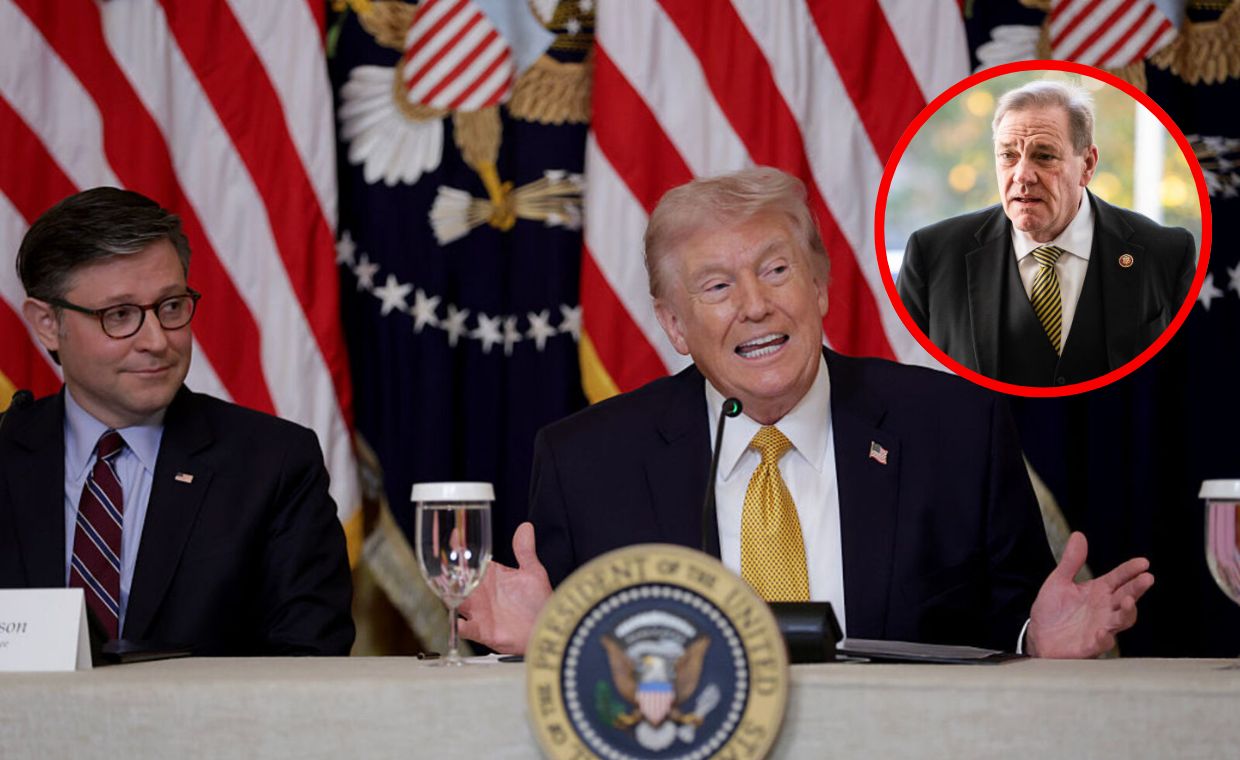 Szokujące zachowanie Trumpa. Ujawnił chorobę kongresmena. "Mógł umrzeć do czerwca"