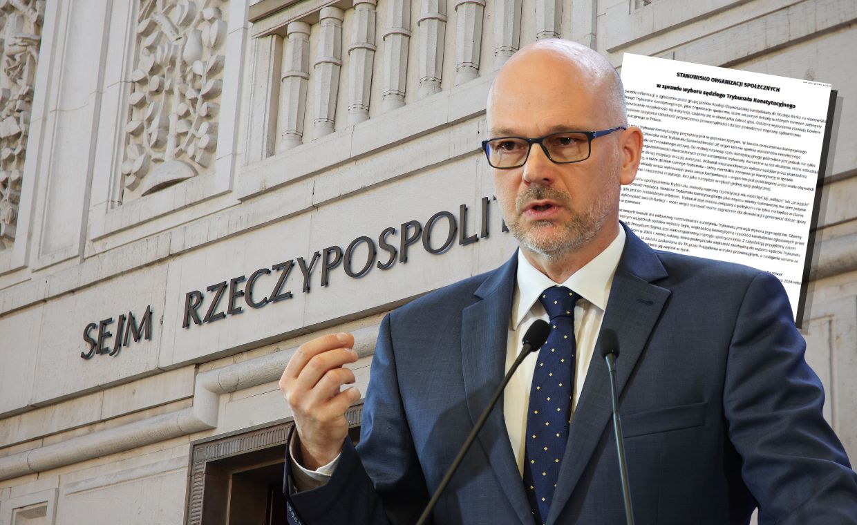 Berek w TK? Dziewięć organizacji żąda wycofania kandydata KO