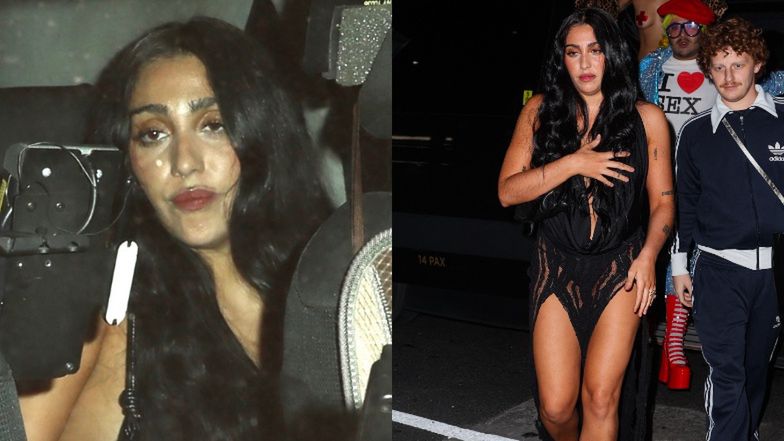 ZMĘCZONA córka Madonny wraca z imprezy. Kurczowo trzymała odważną kreację, żeby uniknąć wpadki