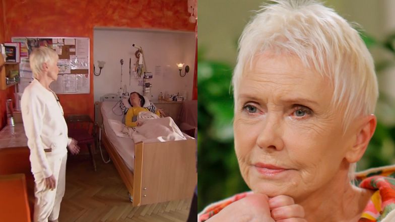 Ewa Błaszczyk pokazała CÓRKĘ w telewizji. Aleksandra 25 lat temu zapadła w śpiączkę