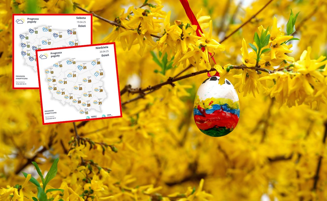 Wielkanoc 2025. Pogoda zaskoczy ciepłem? Wiemy, jak będzie