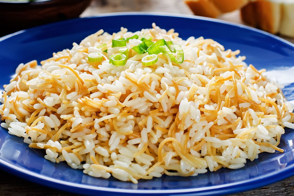 Ryż do obiadu robię po egipsku. O tym z woreczka już zapomniałam