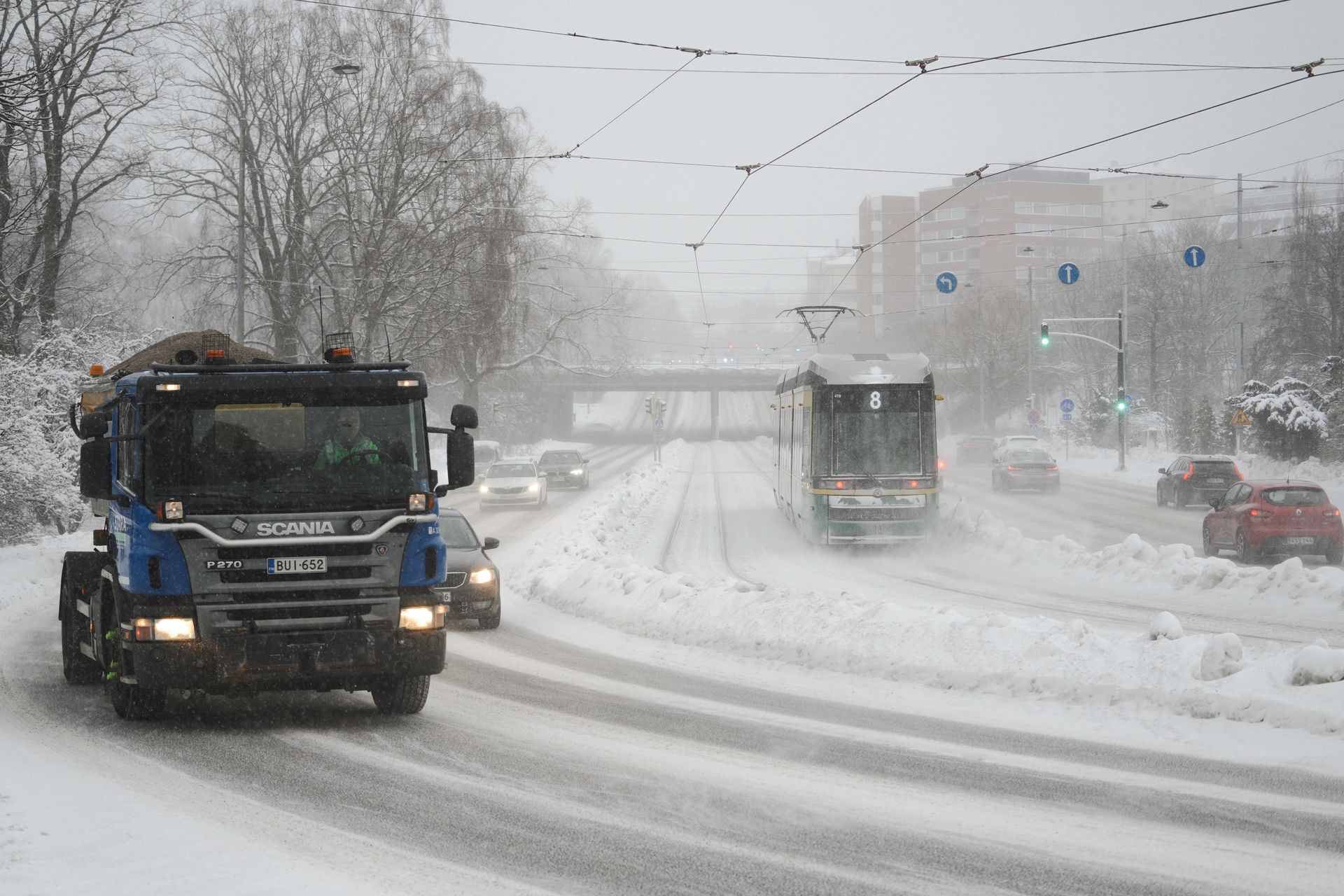 Atak zimy w Finalndii. "Najgorsza sytuacja w obecnej dekadzie"