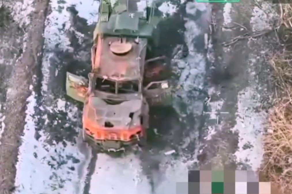 Myśleli, iż go ukryją. Ukraińcy rozbili go w drobny mak