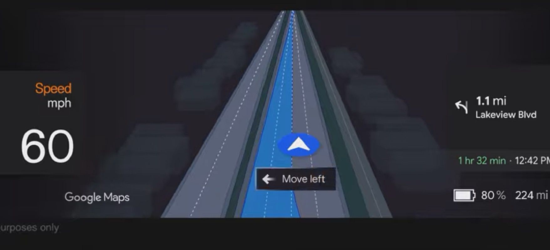 Google Maps podpowie adekwatny pas jazdy