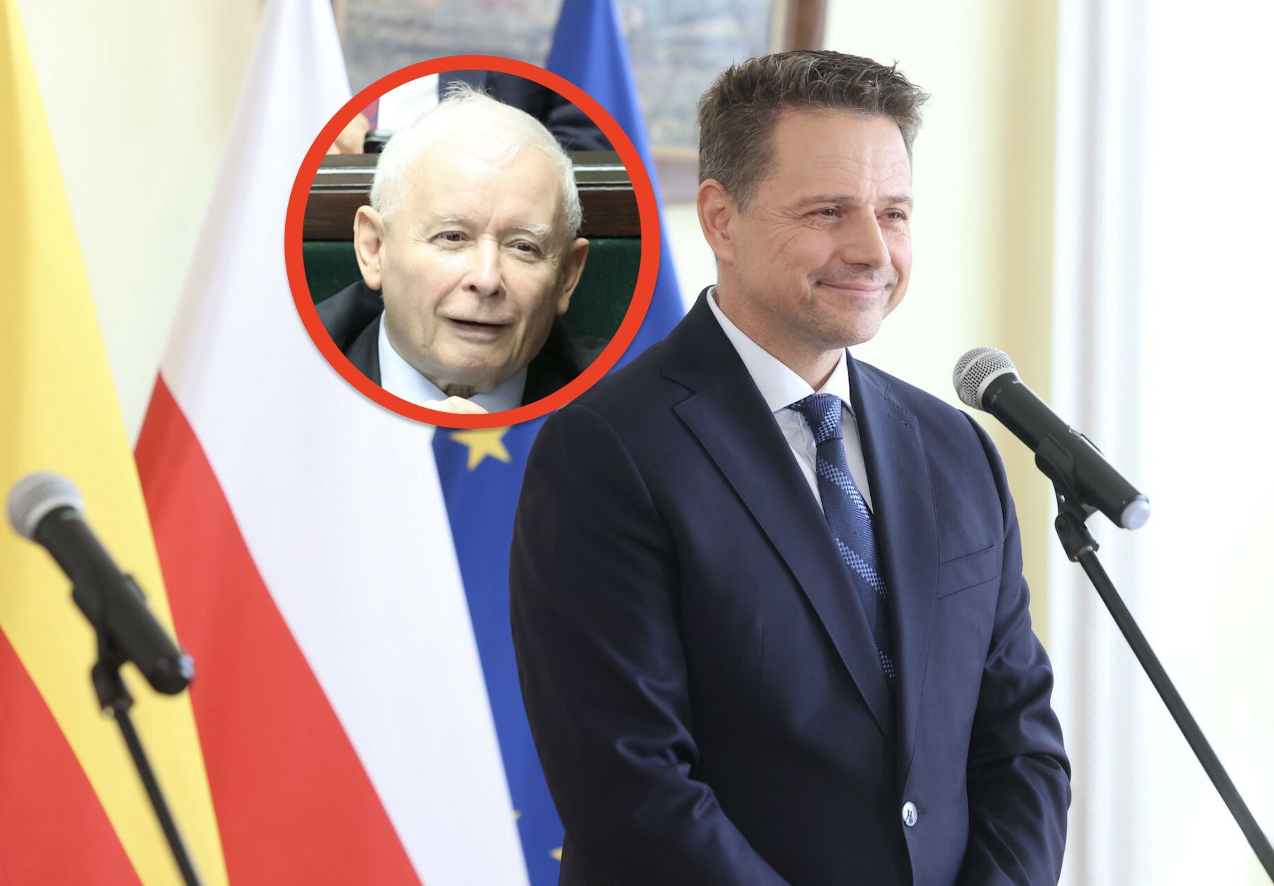 Trzaskowski pochwalił Kaczyńskiego. Na Nawrockiego spadły słowa krytyki