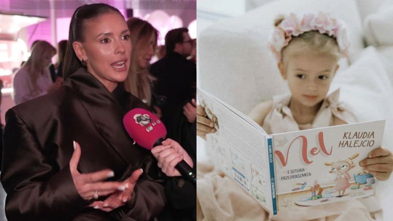 Klaudia Halejcio opowiada o prywatnym, dwujęzycznym przedszkolu córki: "Mówi: ‘This is my book and I really like it’" (WIDEO)