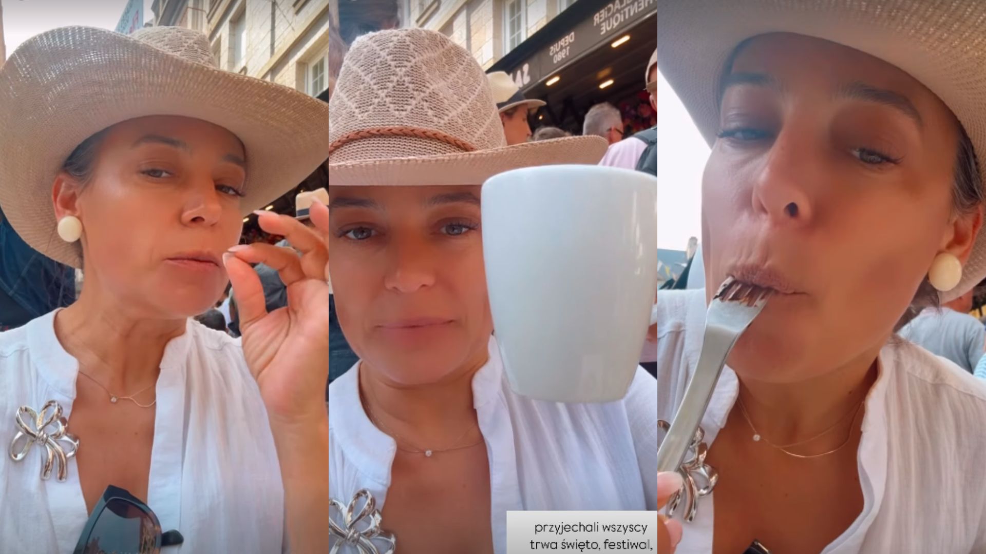 Kulinarnych przygód Anny Muchy ciąg dalszy: "Zamówiliśmy espresso, dostałam KUBEK ZUPY"