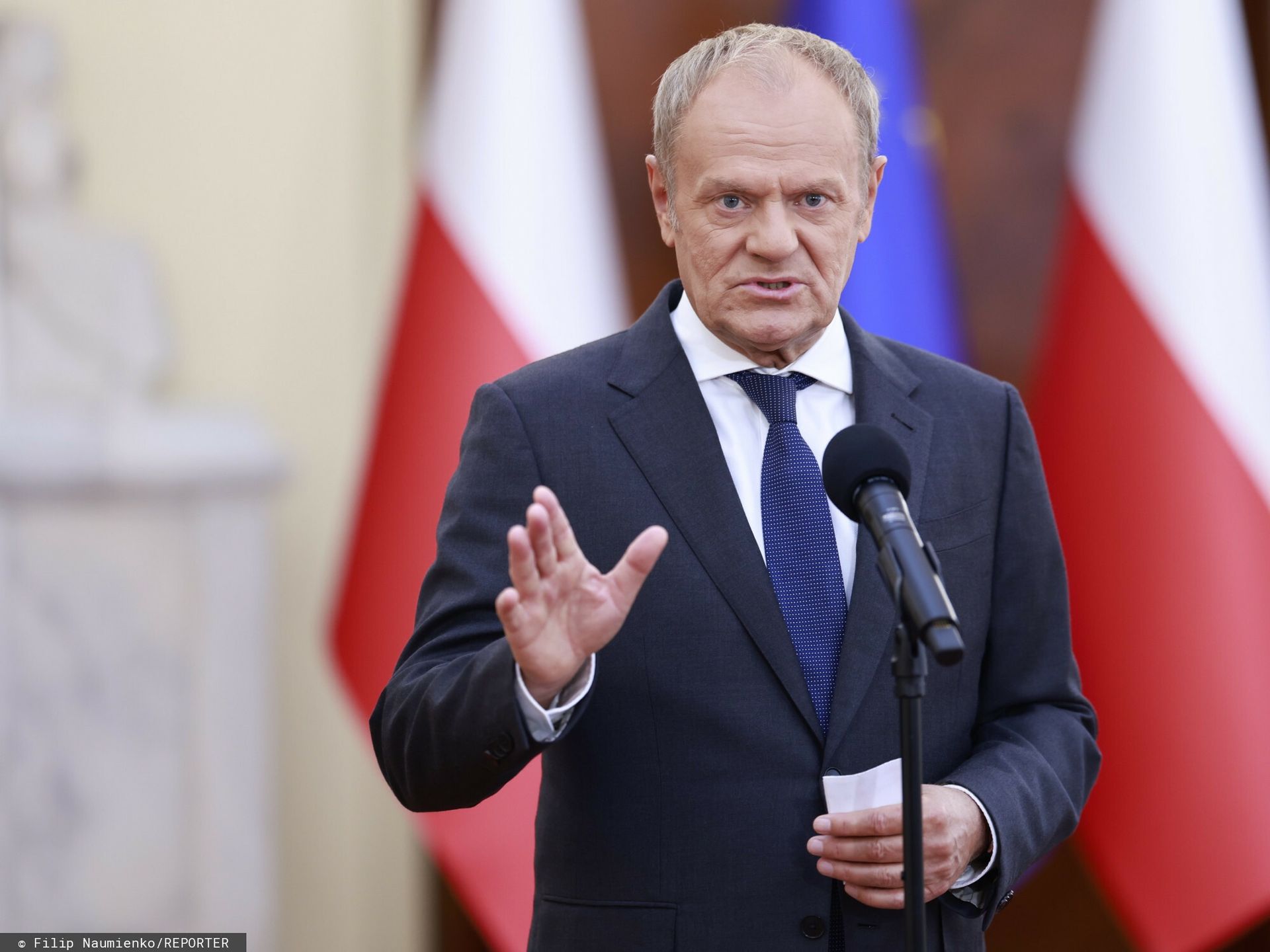 Zabójstwo w Białej Podlaskiej. Tusk ujawnia, jest zatrzymanie