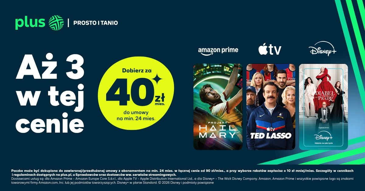Polsat Box i Plus z nowym pakietem. Zawiera aż trzy serwisy streamingowe