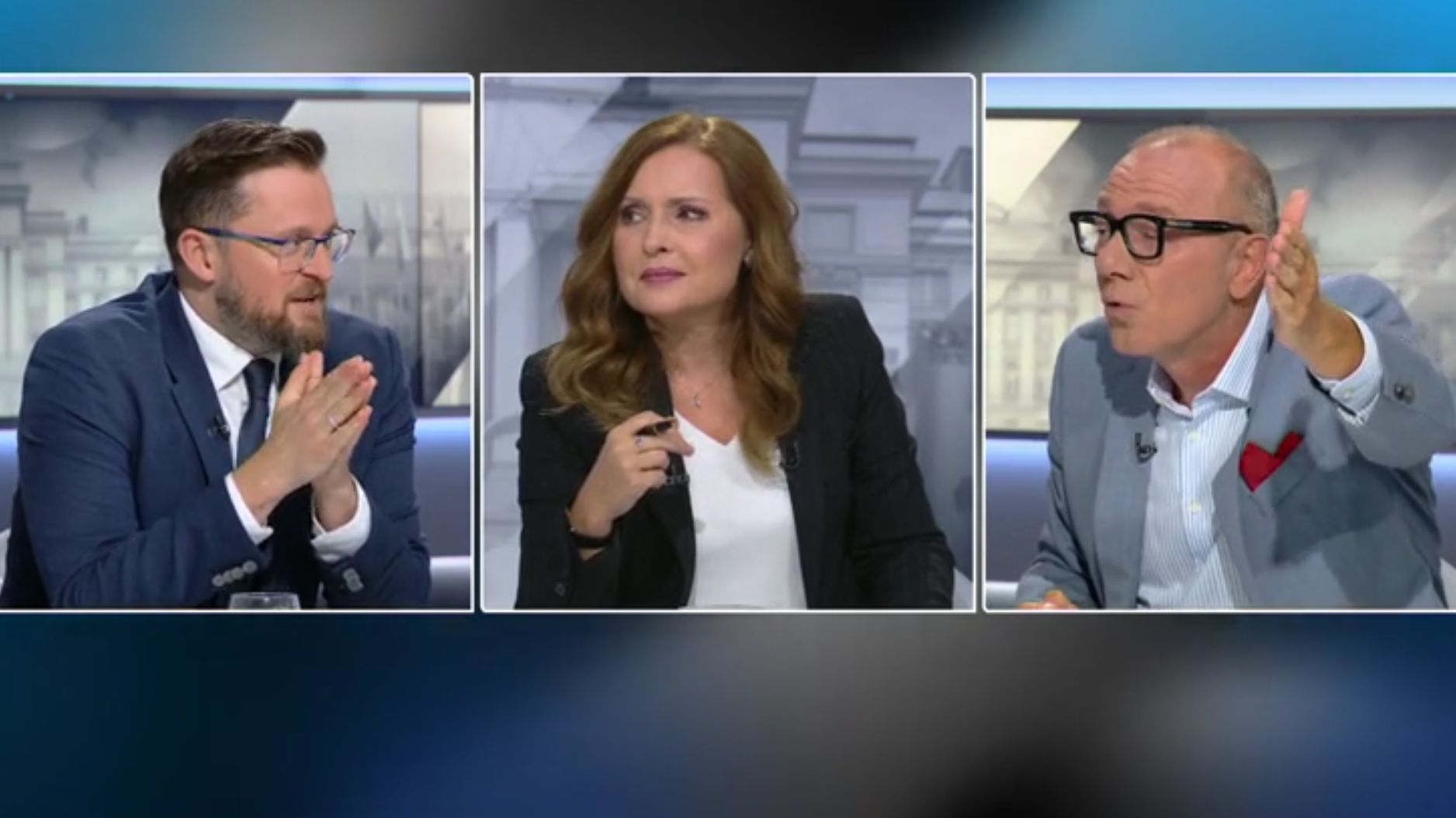 Gozdyra i Jankowski starli się w Polsat News