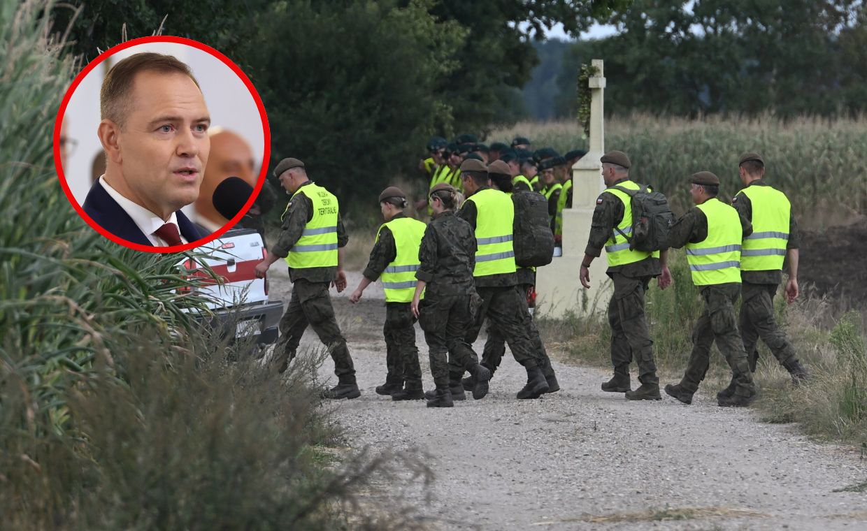 Eksplozja rosyjskiego drona. "Prezydent jest informowany"