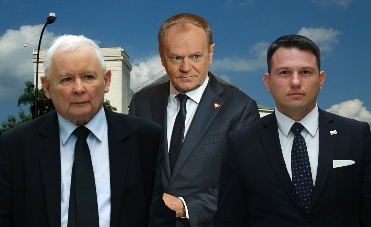 Kłopoty KO i tylko pięć partii w Sejmie. Nowy sondaż