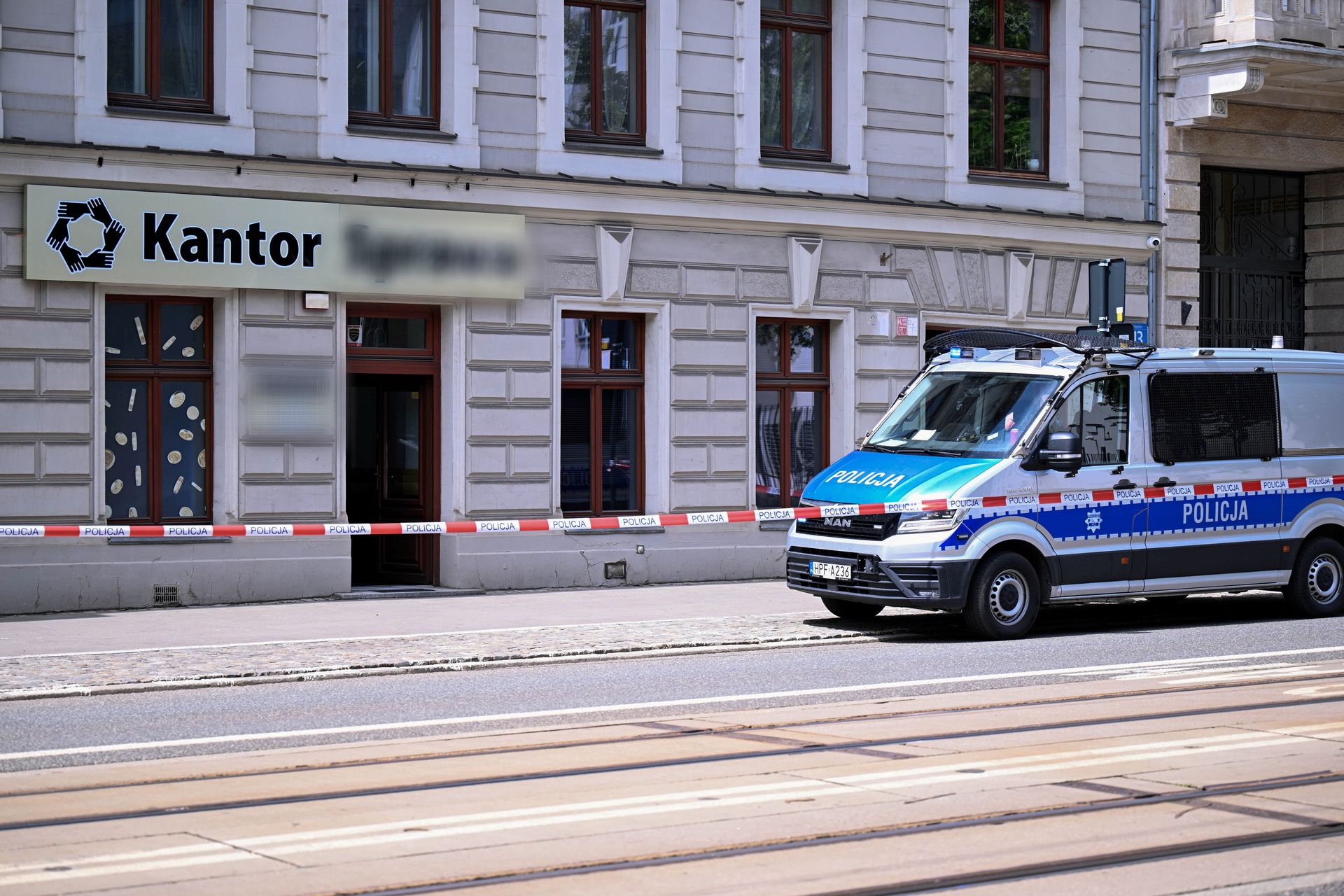 Napad na kantor w Łodzi. Zatrzymano 22-letniego Kolumbijczyka