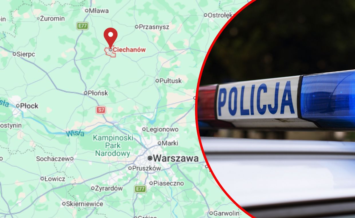 Horror w Ciechanowie. Spacerujący z psem natrafił na ludzką dłoń
