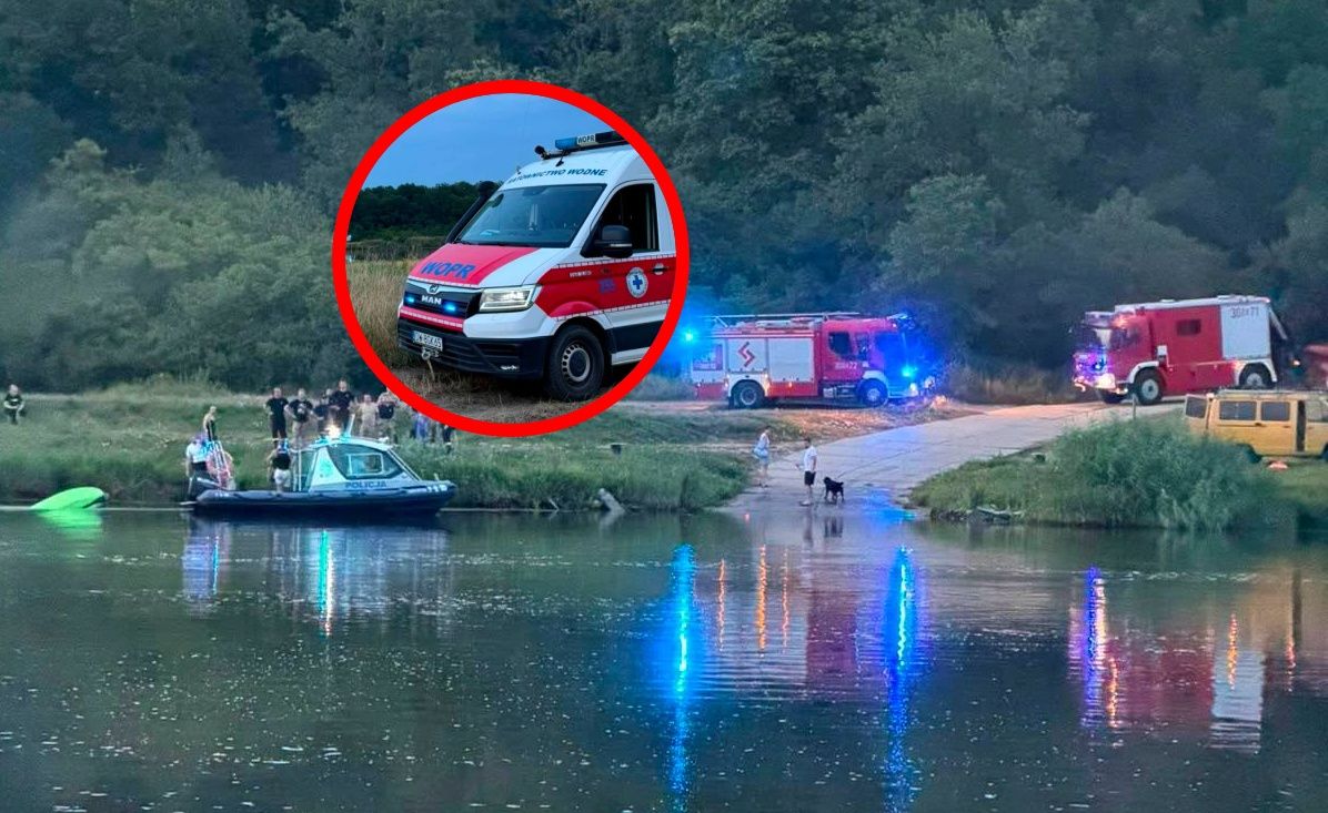 Skuter wodny zaczął tonąć. Za sterami nastolatkowie