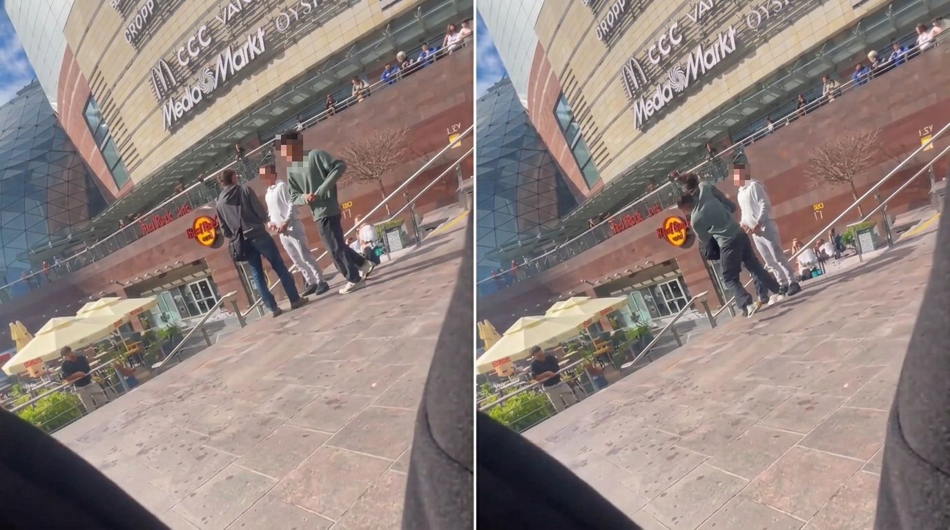 Brutalne pobicie przed Złotymi Tarasami w Warszawie. Policja bada viralowe nagranie