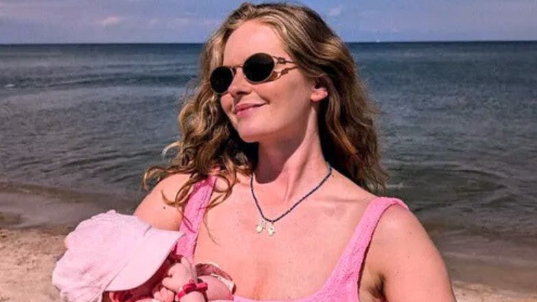 Olga Kalicka pokazała się w stroju plażowym niespełna trzy miesiące PO PORODZIE