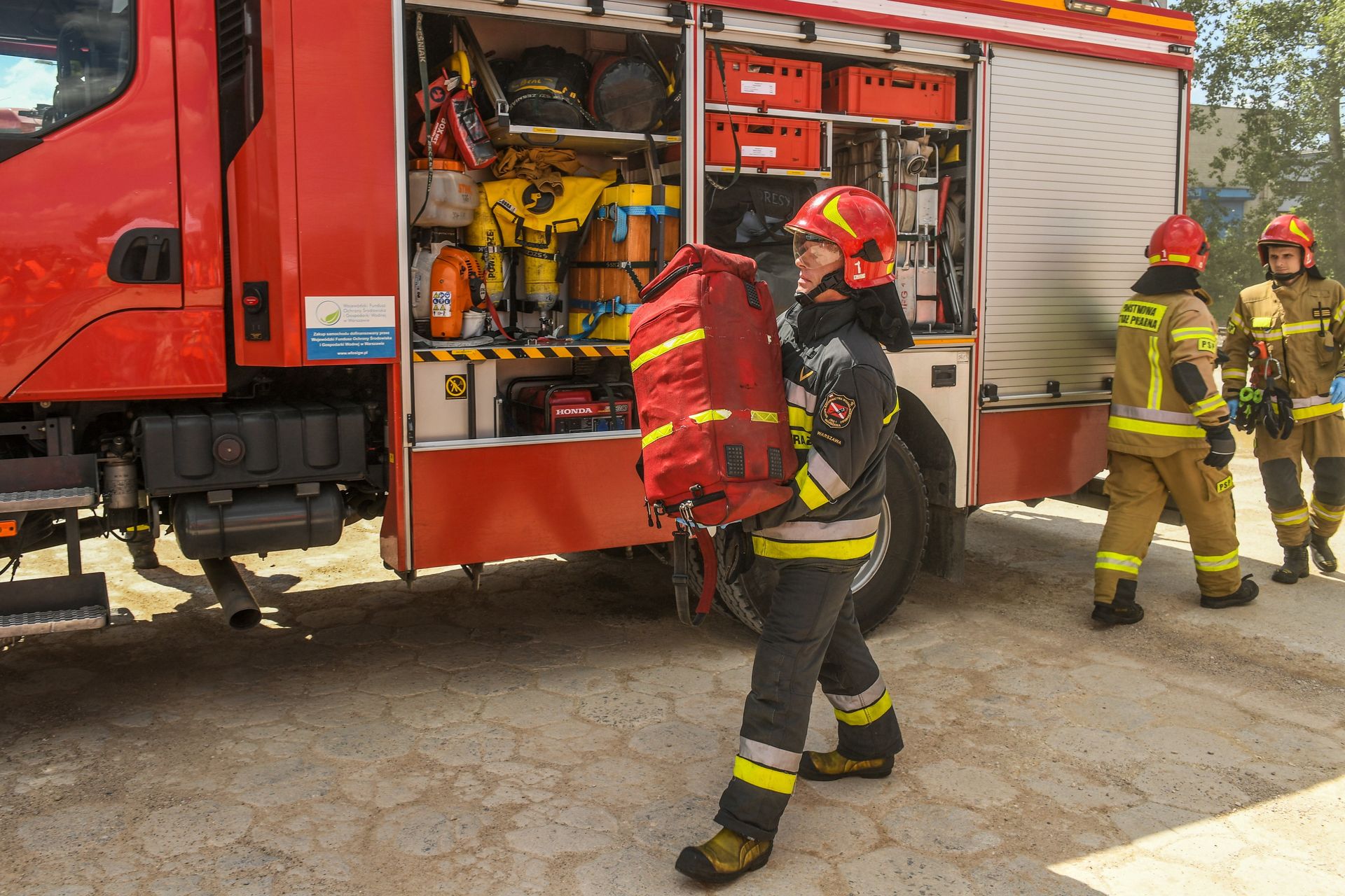 Wybuch gazu w Żyrardowie. Jedna osoba ranna