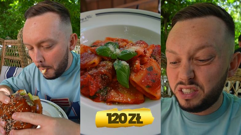 Książulo masakruje ulubioną restaurację celebrytów, w której zostawił prawie DWA TYS. ZŁ! "To są, ku*wa, jajca. Na tym talerzu NIC NIE MA"
