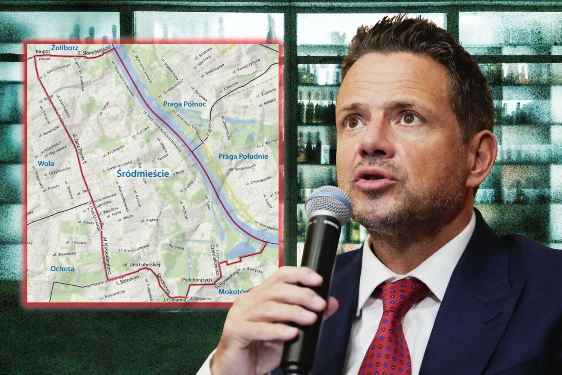 Spacer po flaszkę. Przeszedłem ulicą, która będzie granicą nocnej prohibicji w Warszawie