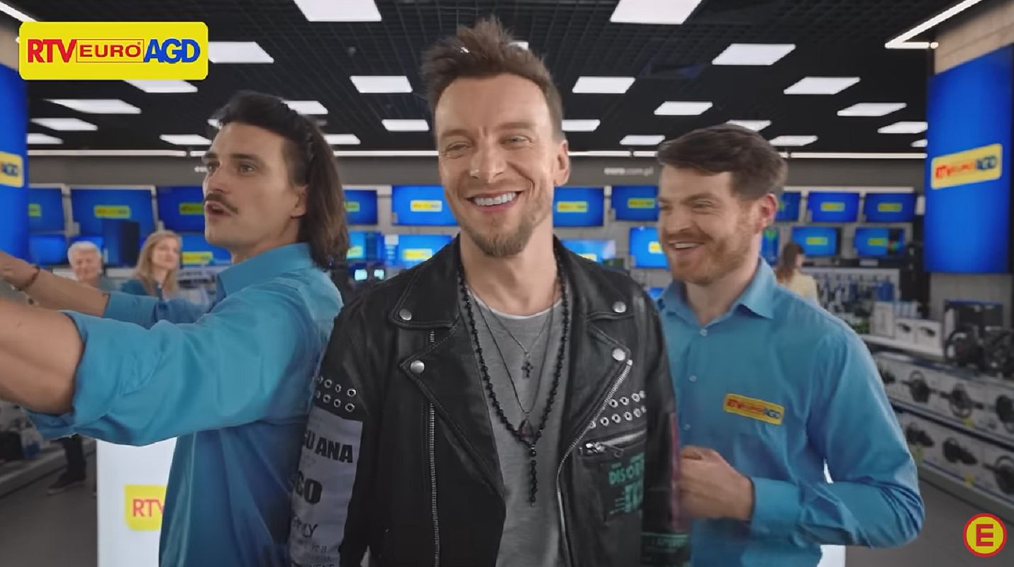 Piotr Kupicha reklamuje RTV Euro AGD