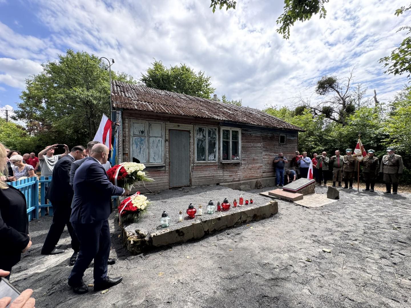 Uroczystości w Ukrainie. Upamiętnili Polaków zamordowanych w 1943 r.