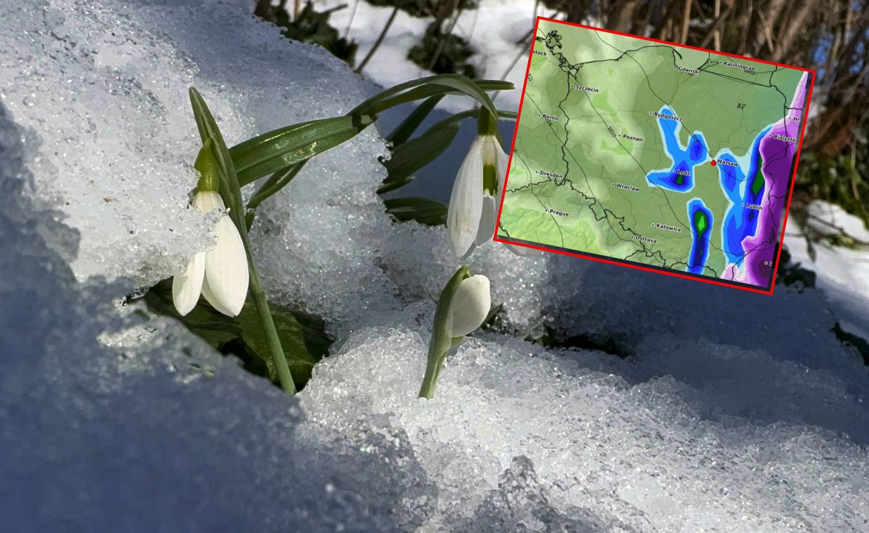 Zima się nie pożegnała. Spadnie śnieg