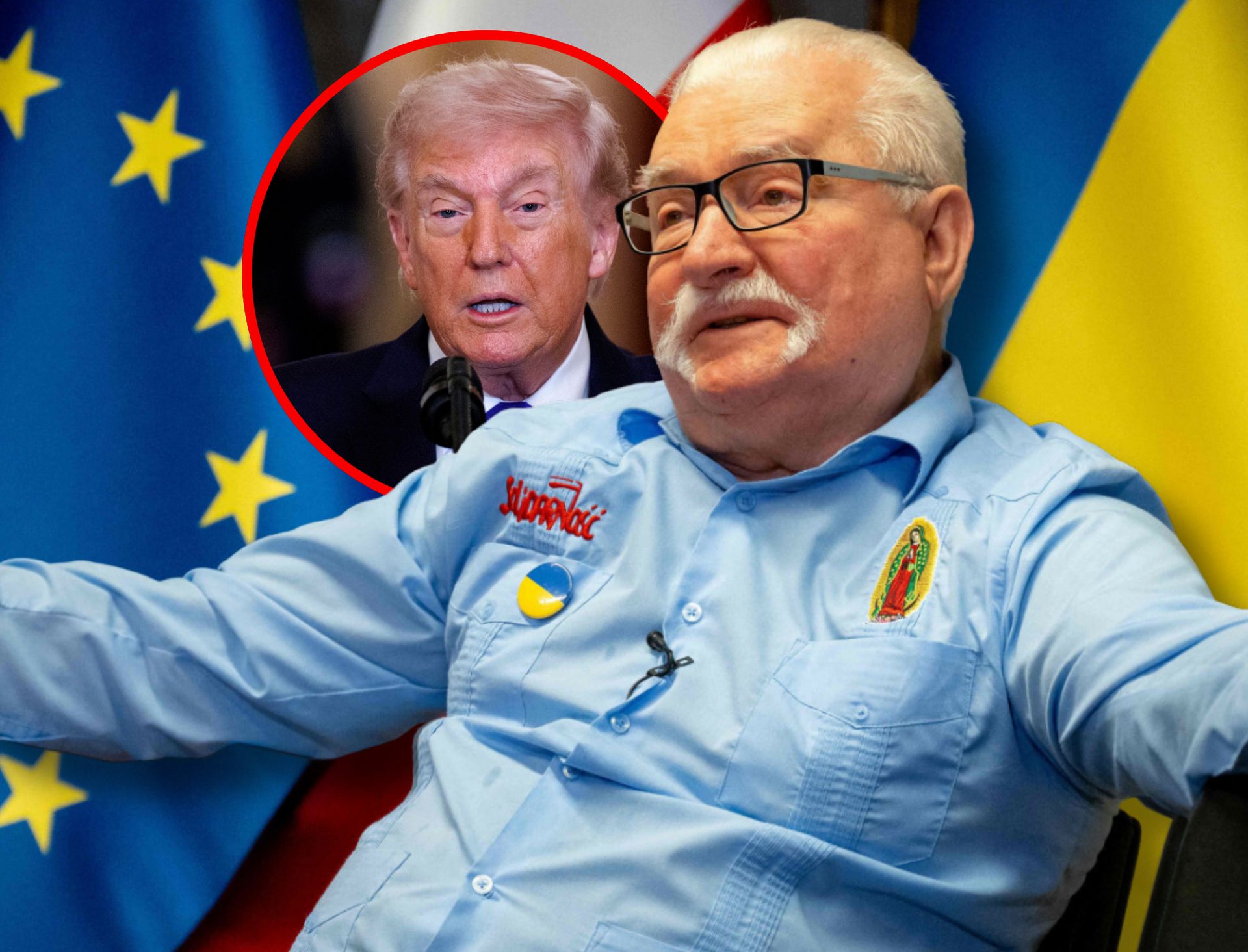 Wałęsa ocenia Trumpa. "To bardzo rosyjska gra"