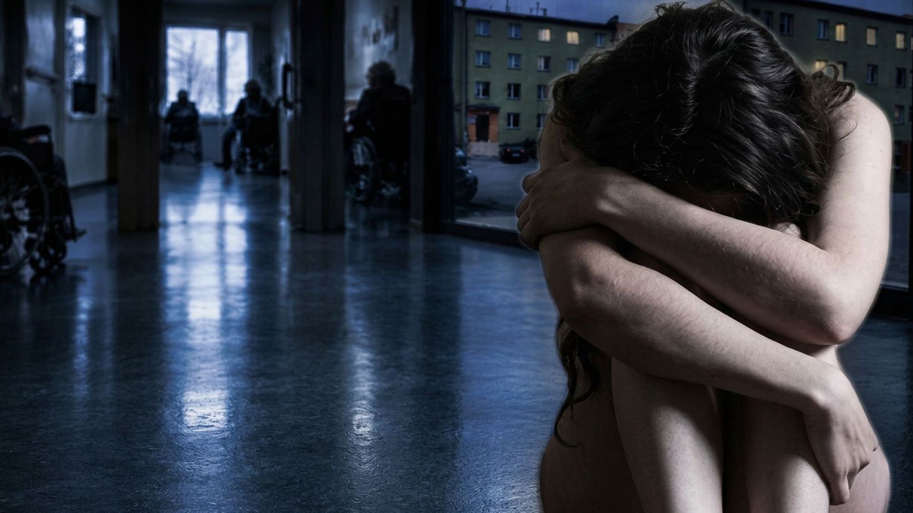 Nagą kobietę przypięto do łóżka. "Nagranie jest wstrząsające"