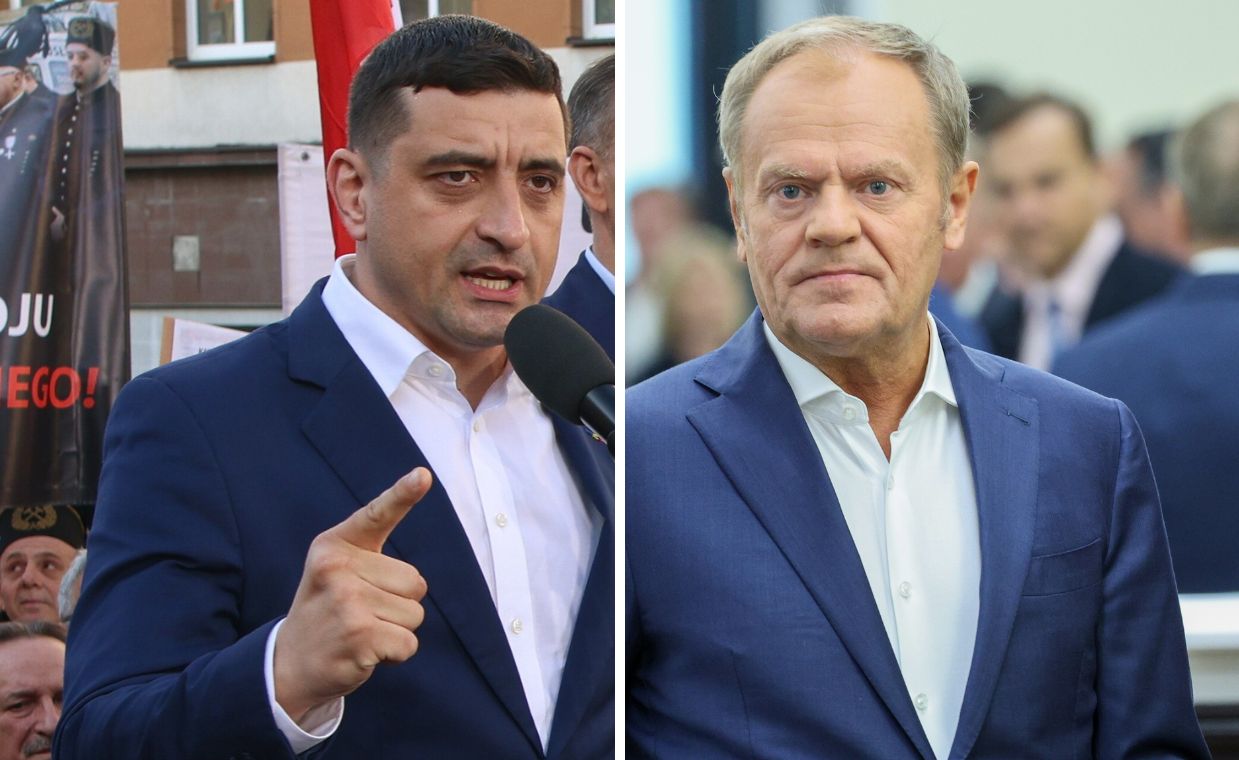Simion odpowiada na komentarz Tuska. Zamieścił zdjęcie