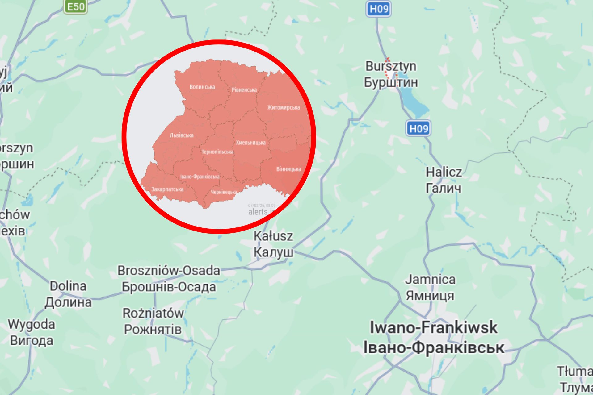 Rosyjski atak na Ukrainę. Siły powietrze o dronach i rakietach