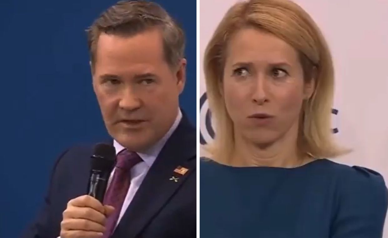 "Najgorsza pokerowa twarz". Kallas ledwo powstrzymywała śmiech