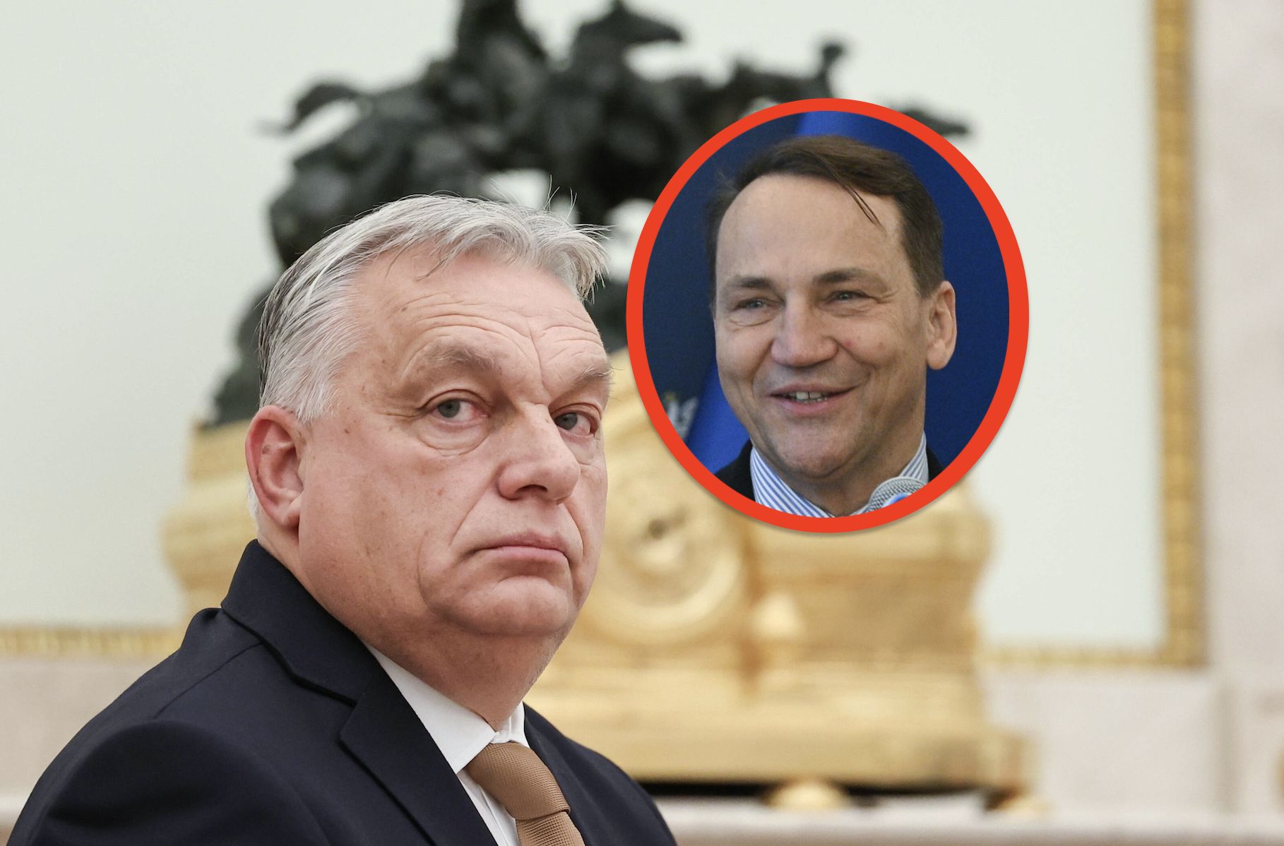 "Wypowiedzenie wojny". Orban grzmi, Sikorski zakpił krótkim wpisem