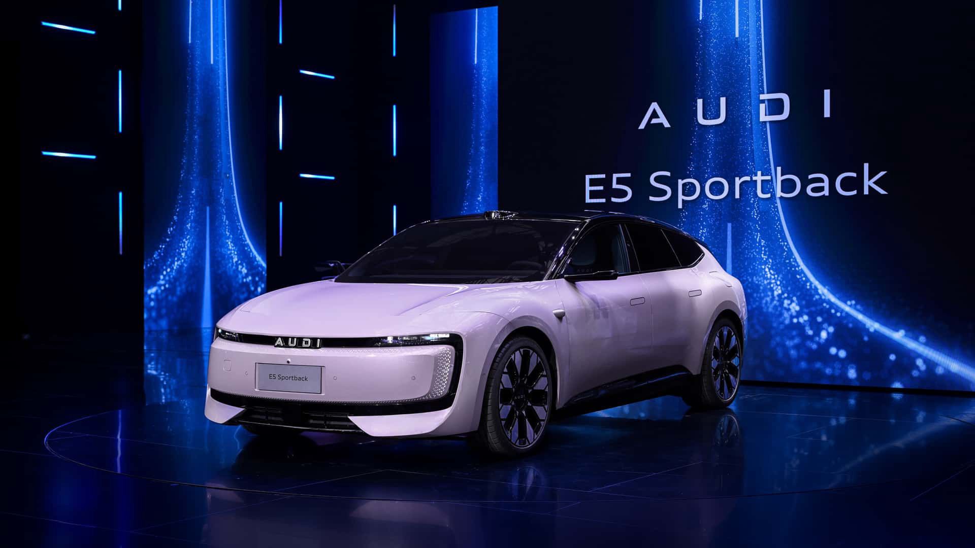 Nie Audi ale AUDI. Niemcy pokazali Chińczykom model E5 Sportback