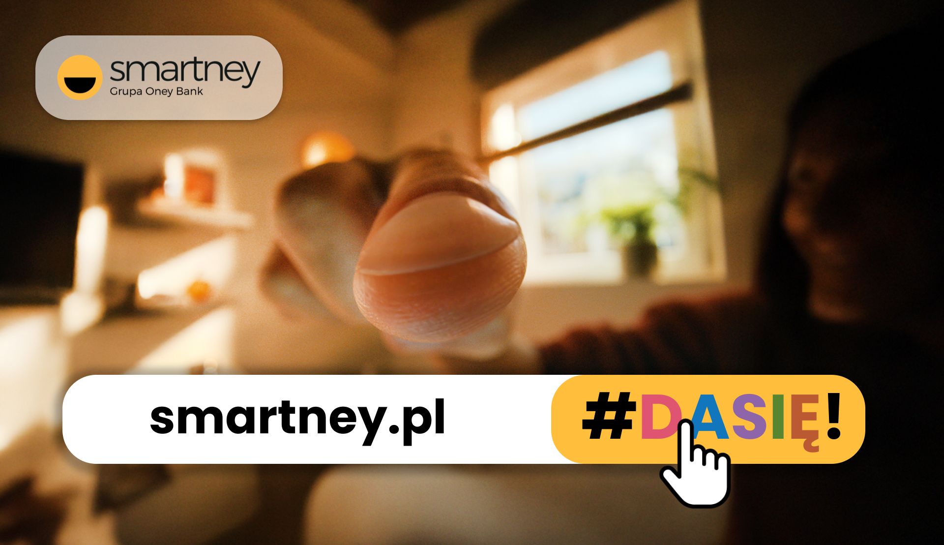 Smartney rusza z nową odsłoną kampanii "Pożyczka w jednym palcu"