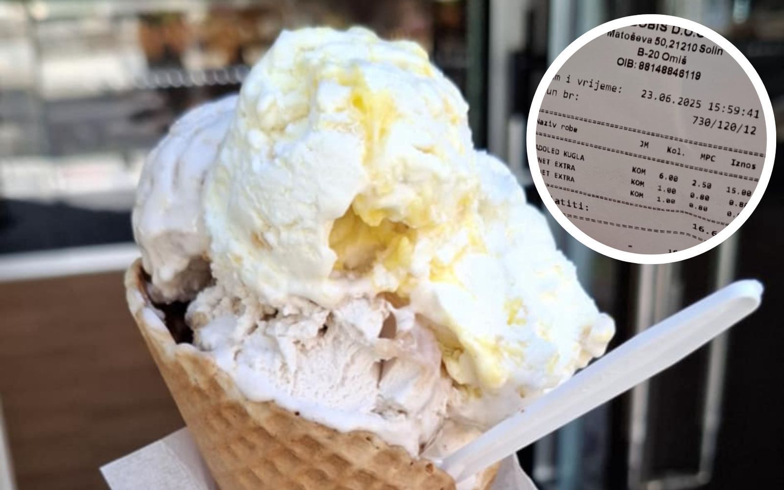 Przed urlopem straszyli ją drożyzną w Chorwacji. Pokazała, ile zapłaciła za lody