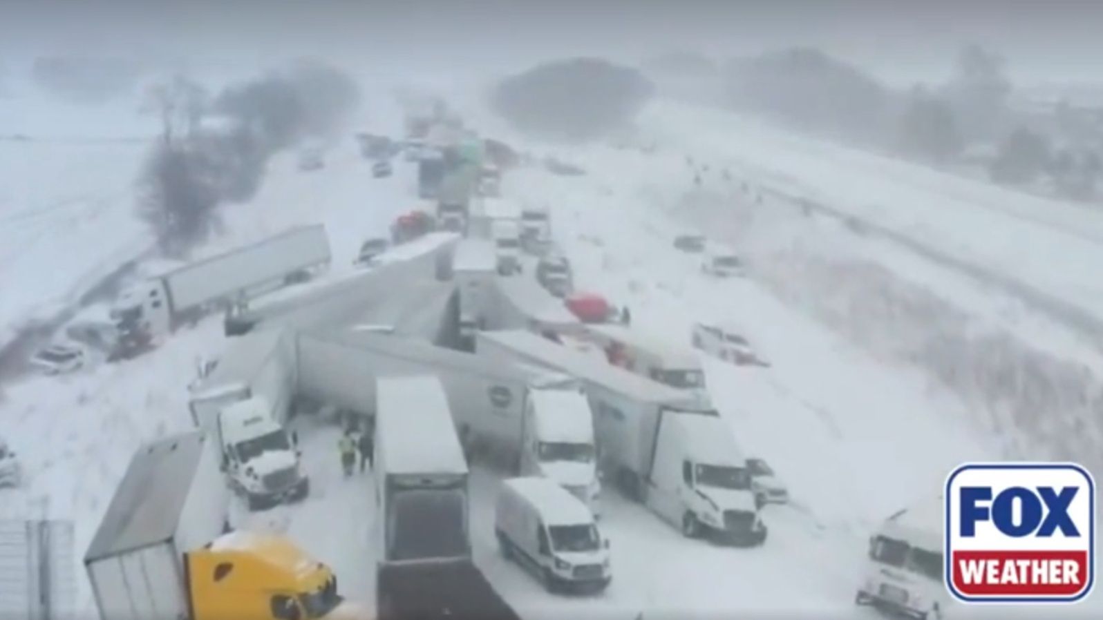 Gigantyczny karambol w USA. Ponad 100 pojazdów