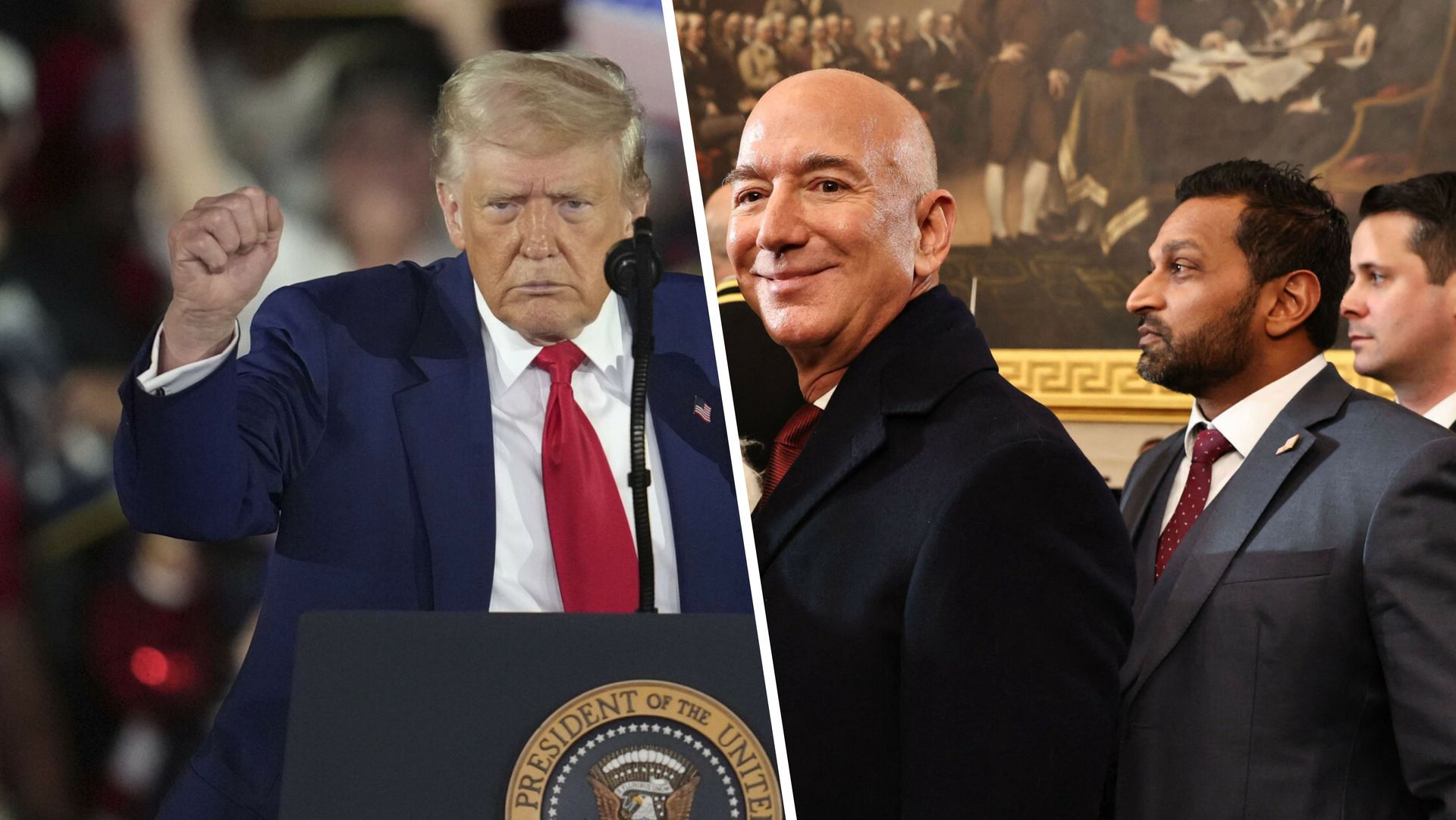 Bezos zmienił decyzję. Chwilę po telefonie od Trumpa
